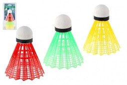 Košíčky na badminton barevné plast 3ks 